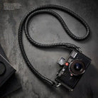 Rock n Roll Camera Straps And Bags Kameragurte | Kamera Schultergurt aus Nappa Leder in Schlangenleder Optik | Rock n Roll | 125cm