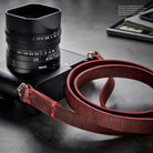 Rock n Roll Camera Straps And Bags Kameragurte | Kamera Tragegurt aus Leder in Rot von Rock n Roll Camera Straps And Bags | 100cm