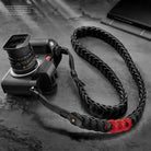 Rock n Roll Camera Straps And Bags Kameragurte | Kamera Tragegurt für Leica Sl Sl2 und s | Schwarz Rot | Rock n Roll Camera | 125