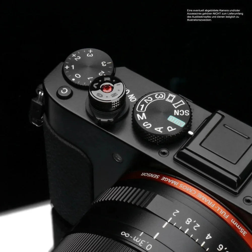 GARIZ Auslöseknopf / Soft Release Button für Leica Fuji Nikon etc. /  XA-SBAG ➤ SIOLEX Fotozubehör